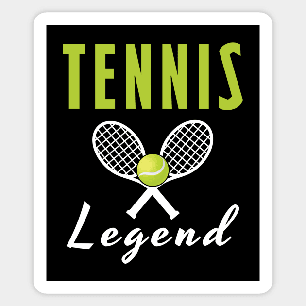 Tennis Legend Sticker by Mamon